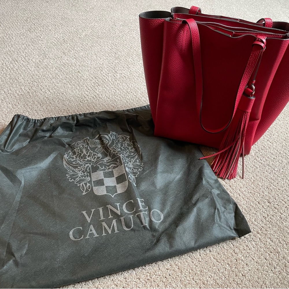 Vince Camuto Red Tote
